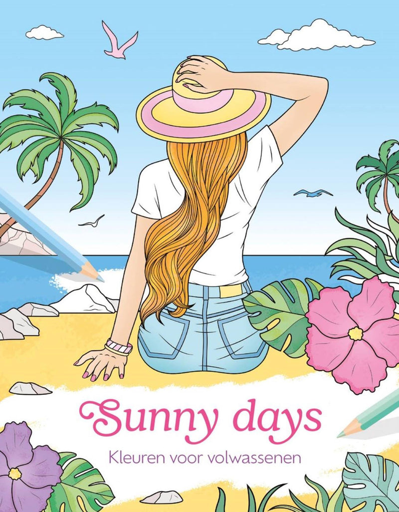 Afbeelding laden in galerijviewer, Deltas sunny days - kleuren voor volwassenen
