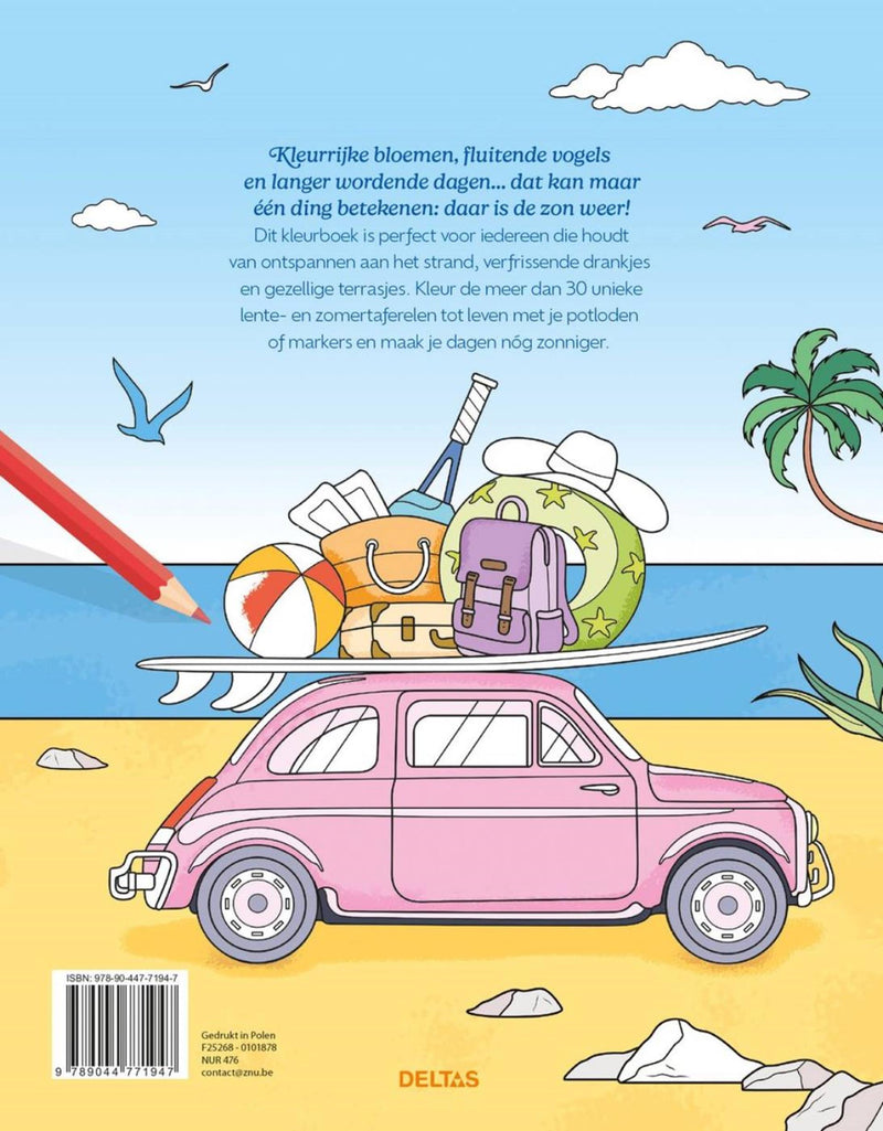 Afbeelding laden in galerijviewer, Deltas sunny days - kleuren voor volwassenen
