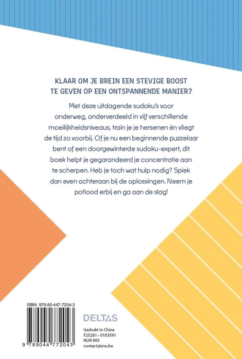 Afbeelding laden in galerijviewer, Deltas brain boosters - sudoku's voor onderweg
