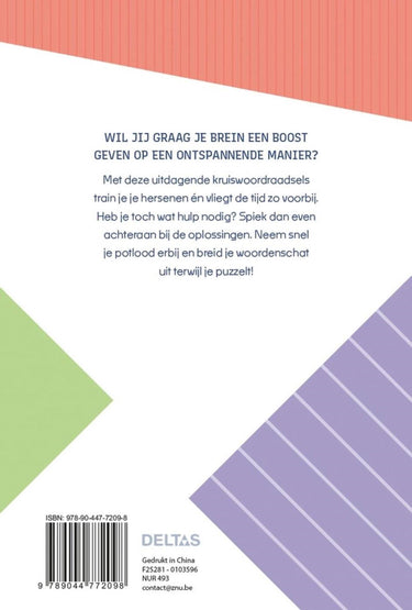 Deltas brain boosters - kruiswoordraadsels