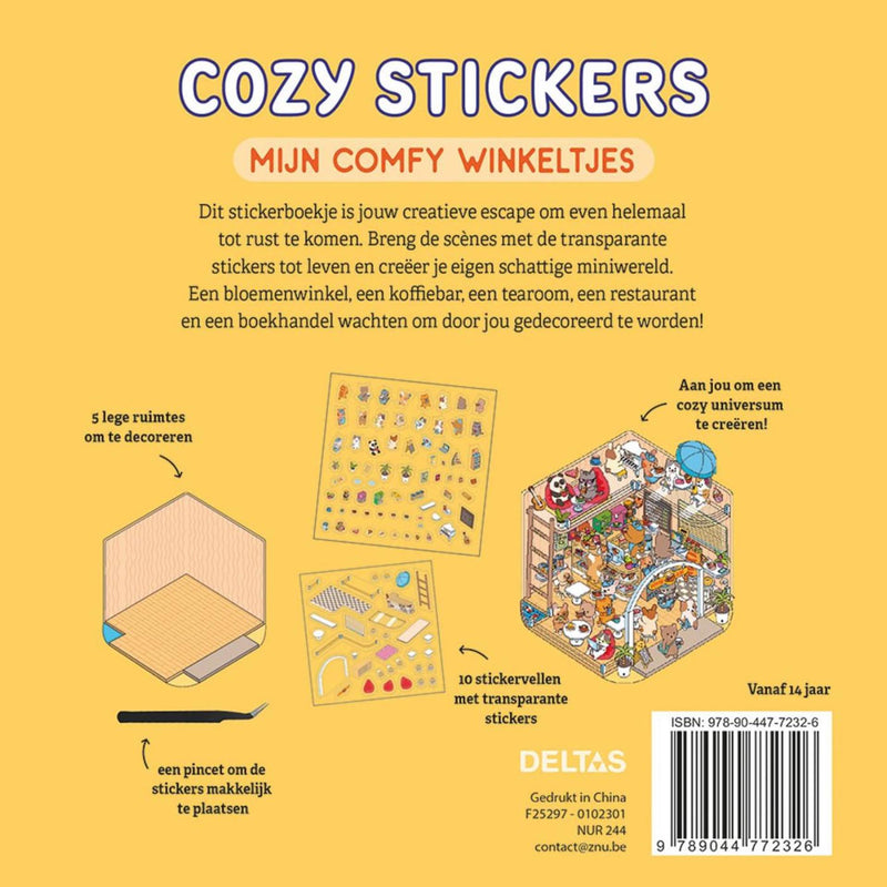 Afbeelding laden in galerijviewer, Deltas cozy stickers - mijn comfy winkeltjes
