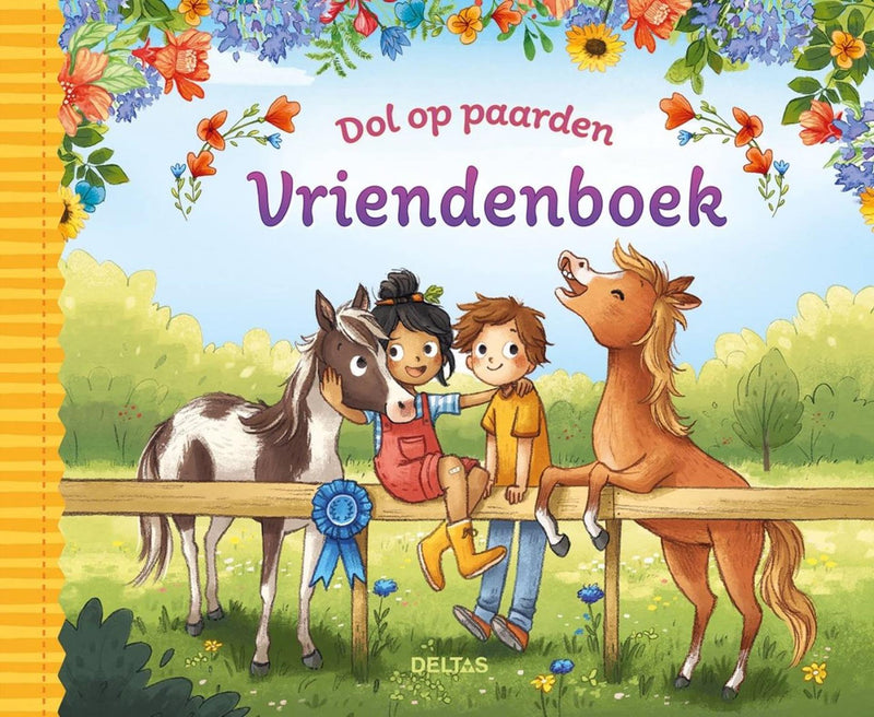 Afbeelding laden in galerijviewer, Deltas dol op paarden vriendenboek
