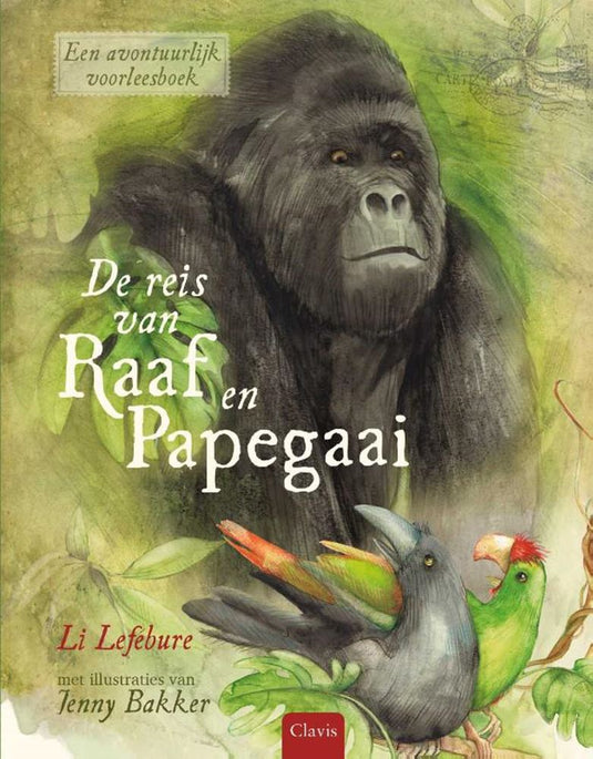 De reis van raaf en papegaai. 6+