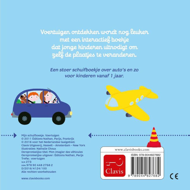 Afbeelding laden in galerijviewer, Mijn schuifboekje: voertuigen (karton).
