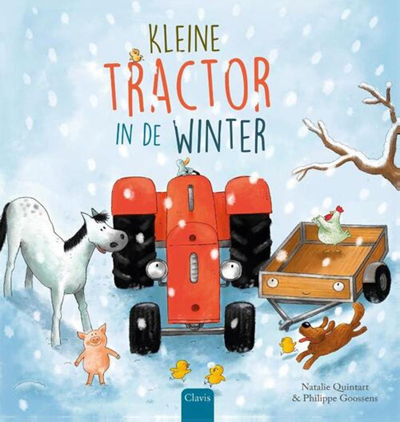 Afbeelding laden in galerijviewer, Kleine tractor in de winter. 3+
