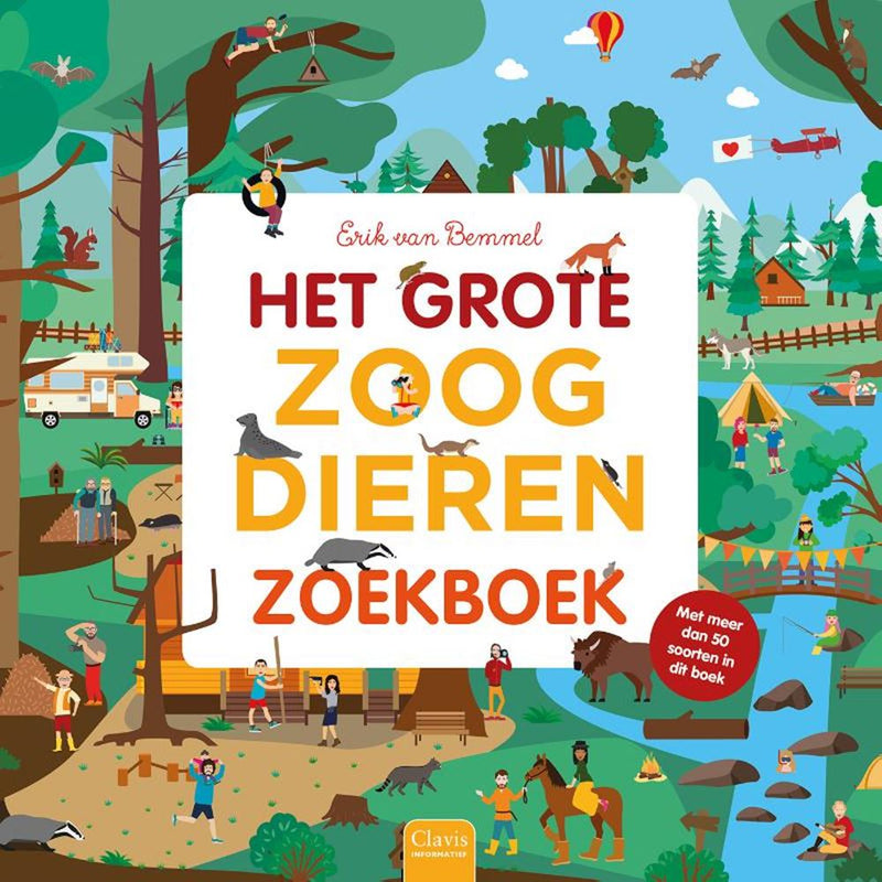 Afbeelding laden in galerijviewer, Het grote zoogdierenzoekboek 5+

