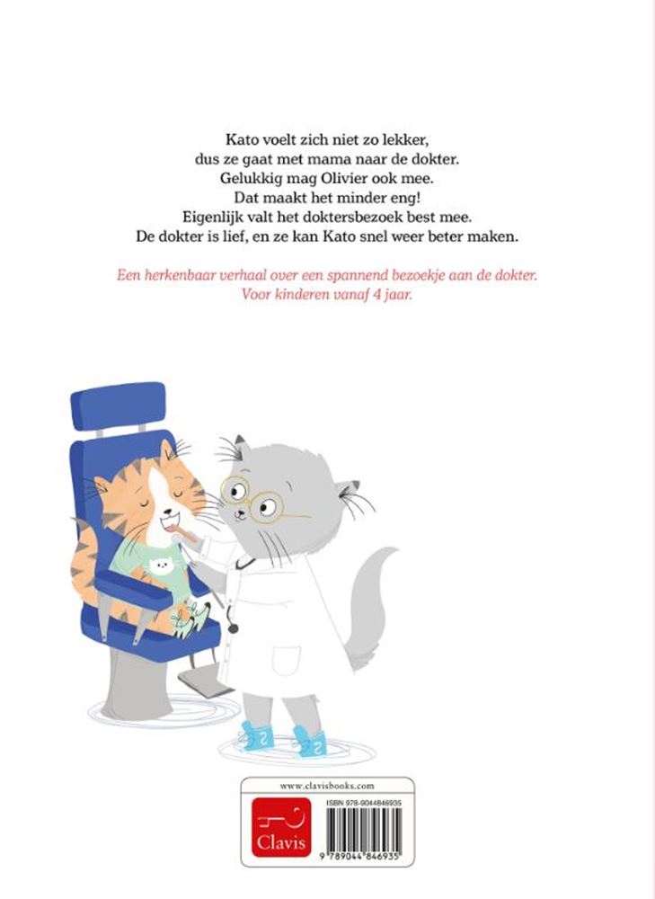 Afbeelding laden in galerijviewer, Kato gaat naar de dokter. 4+
