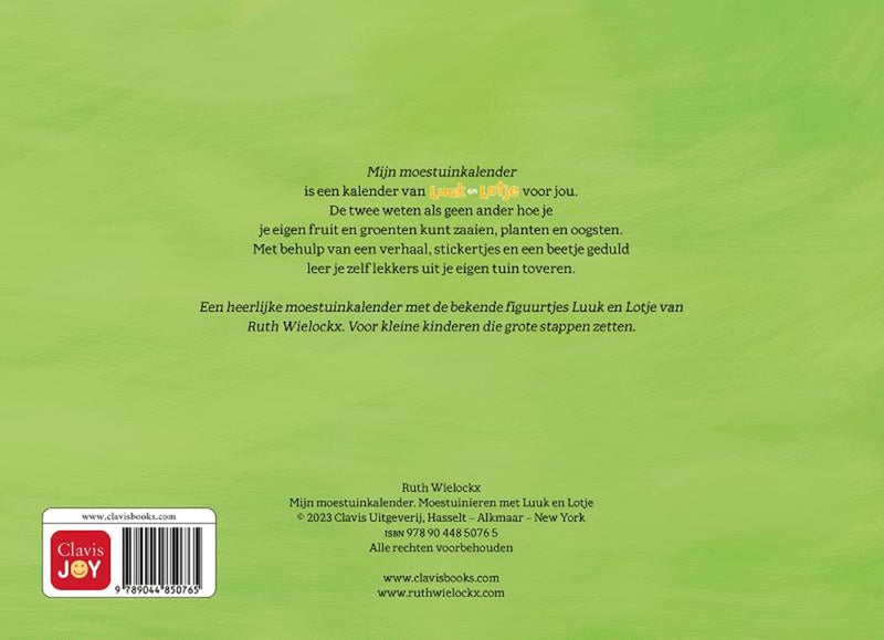 Afbeelding laden in galerijviewer, Clavis mijn moestuinkalender. 3+

