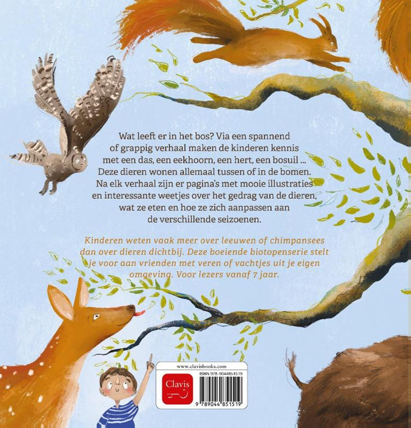 Afbeelding laden in galerijviewer, Prentenboek: dieren in het bos. 7+
