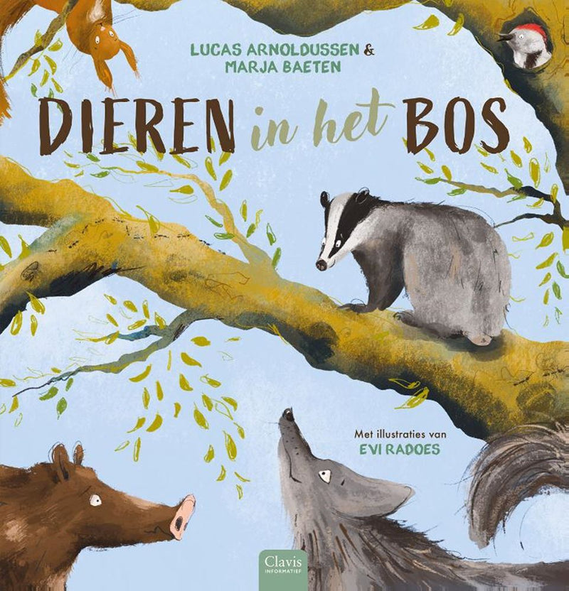 Afbeelding laden in galerijviewer, Prentenboek: dieren in het bos. 7+
