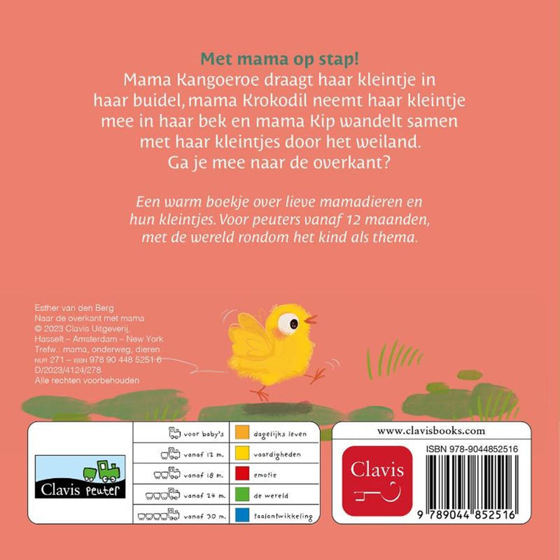 Afbeelding laden in galerijviewer, Naar de overkant met mama 1+
