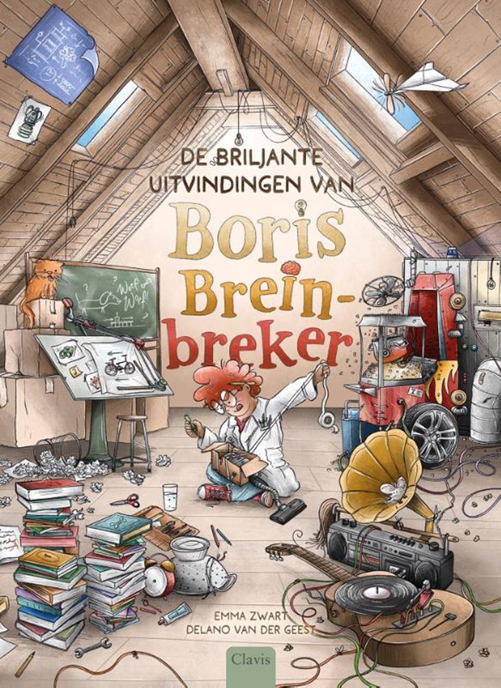 Afbeelding laden in galerijviewer, De briljante uitvindingen van boris brei
