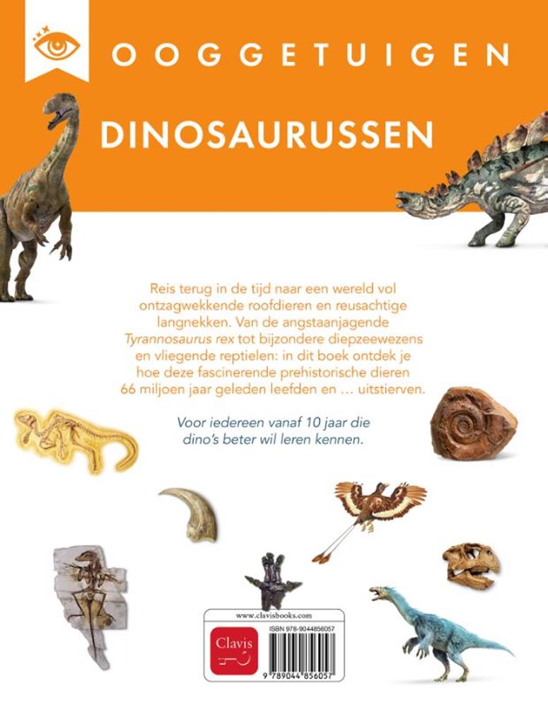Afbeelding laden in galerijviewer, Ooggetuigen: dinosaurussen. 8+
