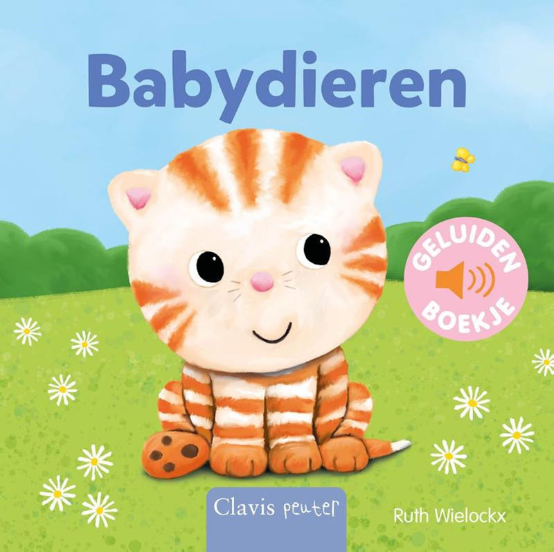 Afbeelding laden in galerijviewer, Geluidenboek: babydieren. (nieuw) 1+
