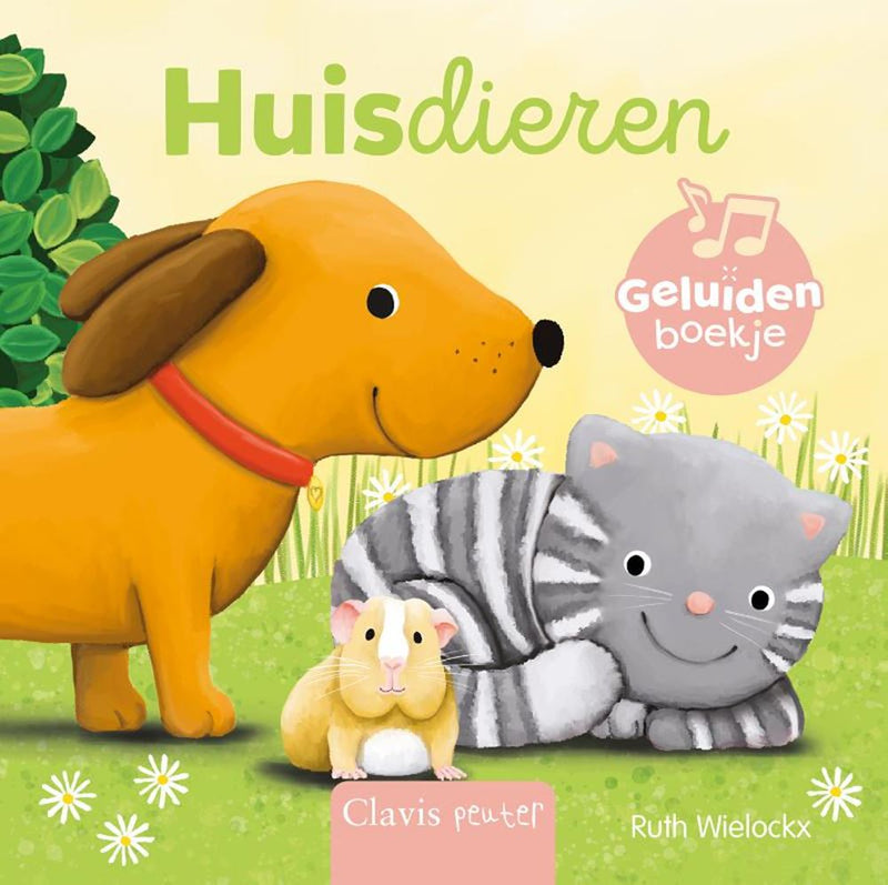 Afbeelding laden in galerijviewer, Geluidenboek: huisdieren. 1+
