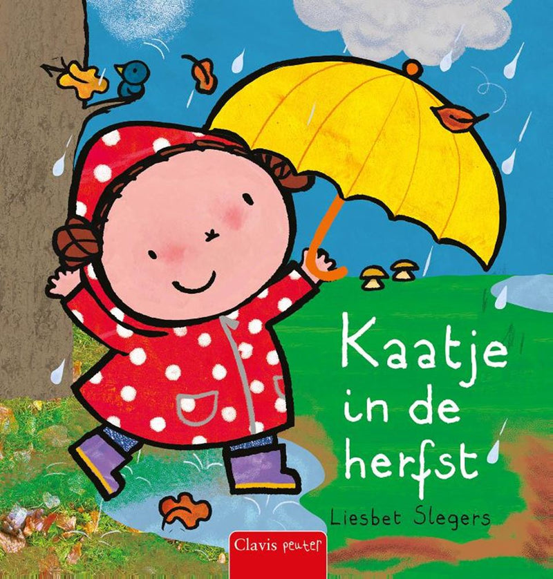 Afbeelding laden in galerijviewer, Kartonboek: kaatje in de herfst 2+
