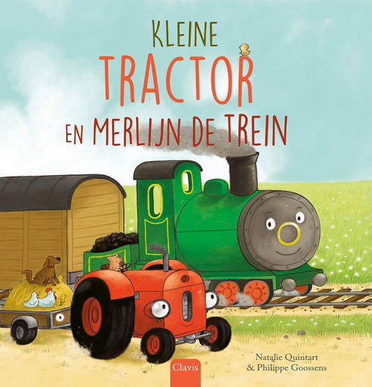 Kleine tractor en merlijn de trein 4+