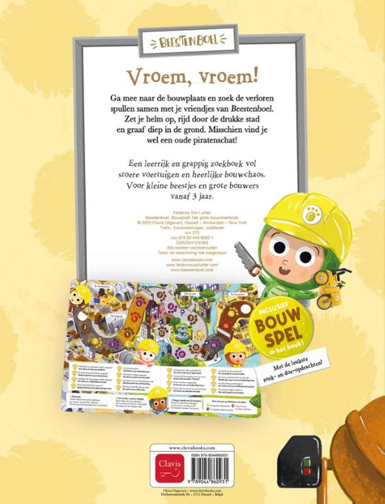 Afbeelding laden in galerijviewer, Bouwpret! het grote bouwzoekboek 3+
