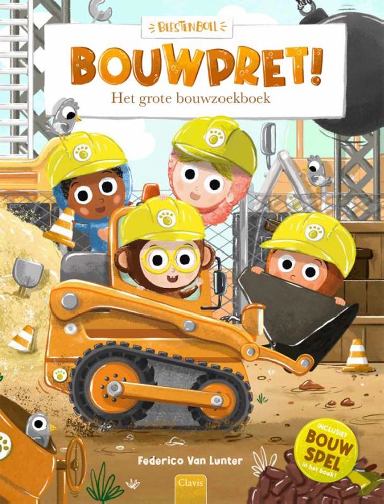 Afbeelding laden in galerijviewer, Bouwpret! het grote bouwzoekboek 3+
