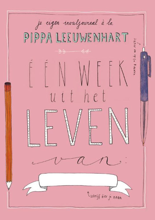 Pippa leeuwenhart invulschriftje