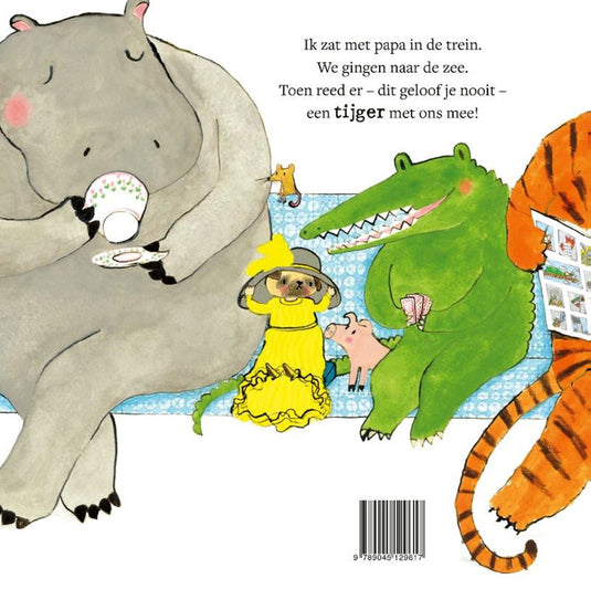 Een tijger in de trein. 3+ (groep 1 en 2
