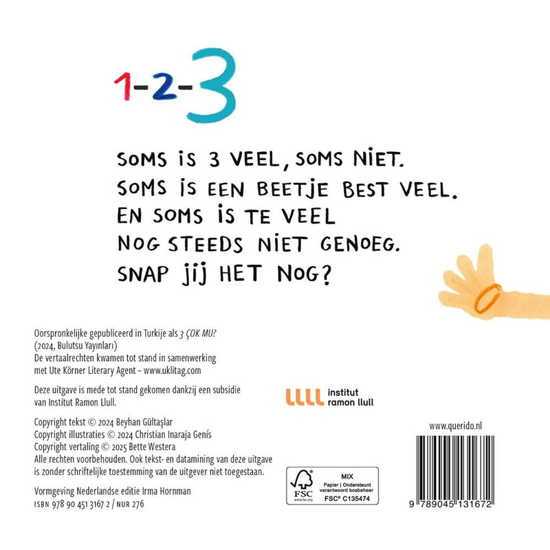 Afbeelding laden in galerijviewer, Kartonboek: is 3 te veel? 2+
