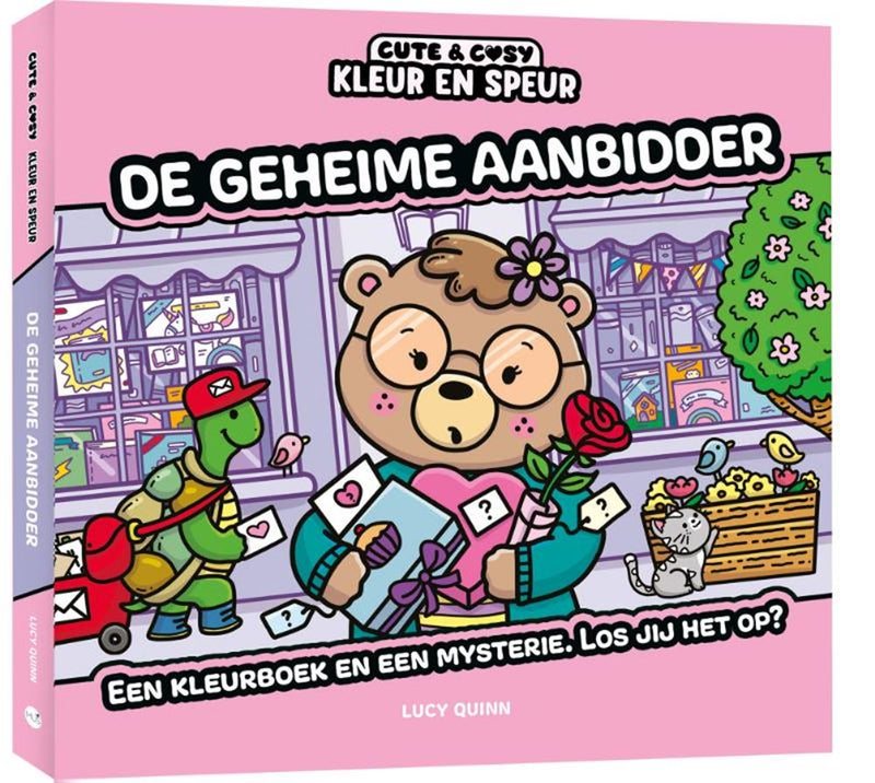 Afbeelding laden in galerijviewer, Cute cosy kleur en speur: de geheime a
