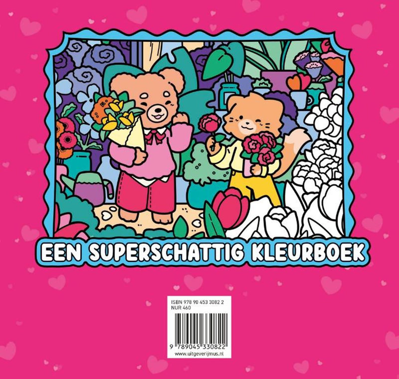 Afbeelding laden in galerijviewer, Kluitman cute cosy tortelduifjes - een superschattig kleurboek
