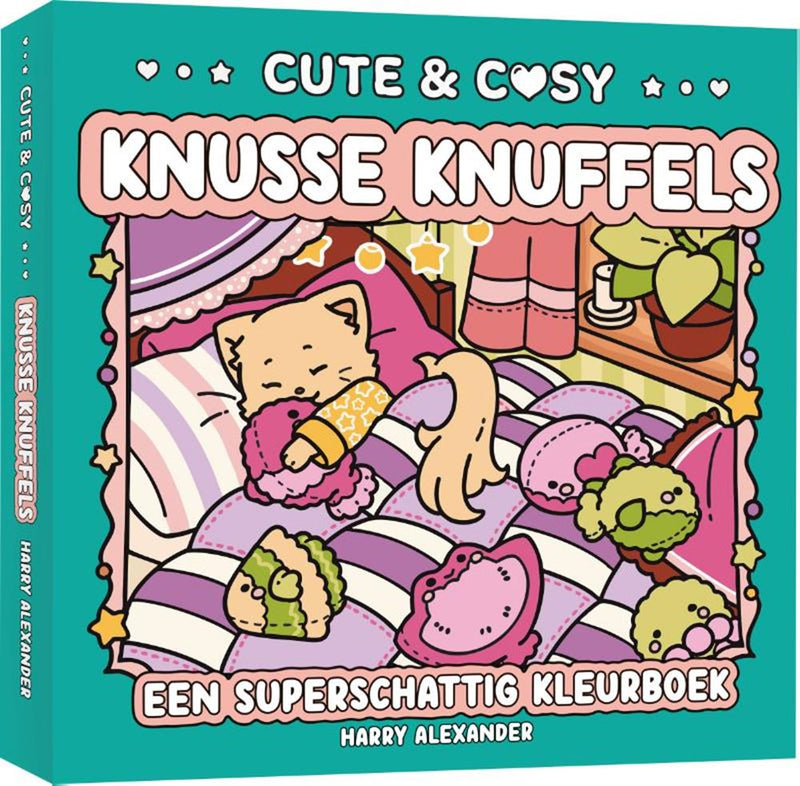 Afbeelding laden in galerijviewer, Knus kleurboek: cute cosy: se knuffels

