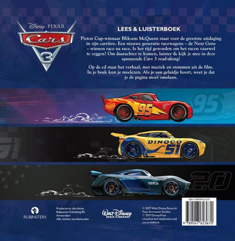 Afbeelding laden in galerijviewer, Disney : cars 3 (boek+cd). 3+
