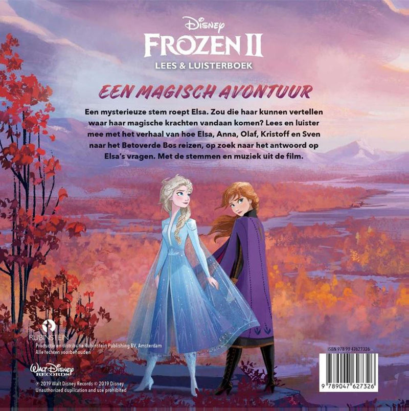 Afbeelding laden in galerijviewer, Disney : frozen 2 (boek + cd). 3+
