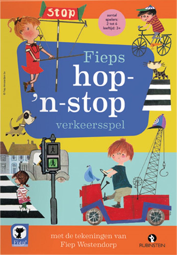 Afbeelding laden in galerijviewer, Fiep hop en stop verkeersspel 3+
