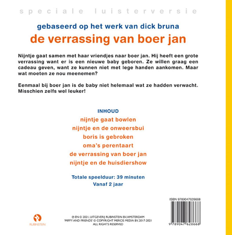 Afbeelding laden in galerijviewer, Nijntje, de verrassing van boer jan. 3+
