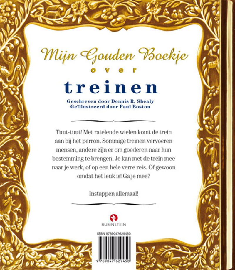 Afbeelding laden in galerijviewer, Gb: mijn goudenboekje over treinen. 4+
