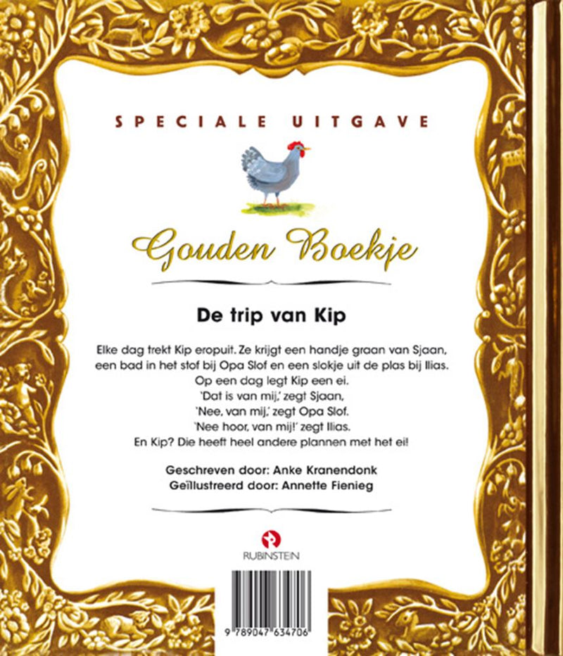 Afbeelding laden in galerijviewer, Goudenboekje: de trip van kip 3+
