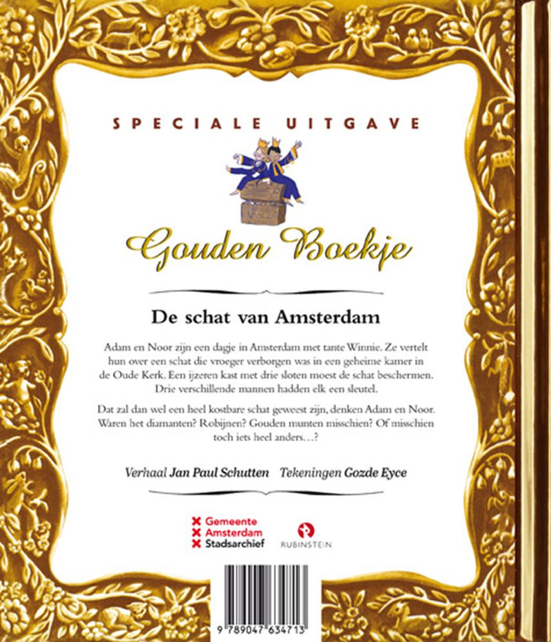 Afbeelding laden in galerijviewer, Goudenboekje: de schat van amsterdam 3+
