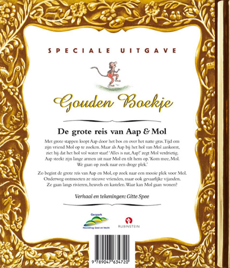 Afbeelding laden in galerijviewer, Goudenboede grote reis van aap en mol 3+
