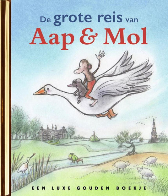 Goudenboede grote reis van aap en mol 3+