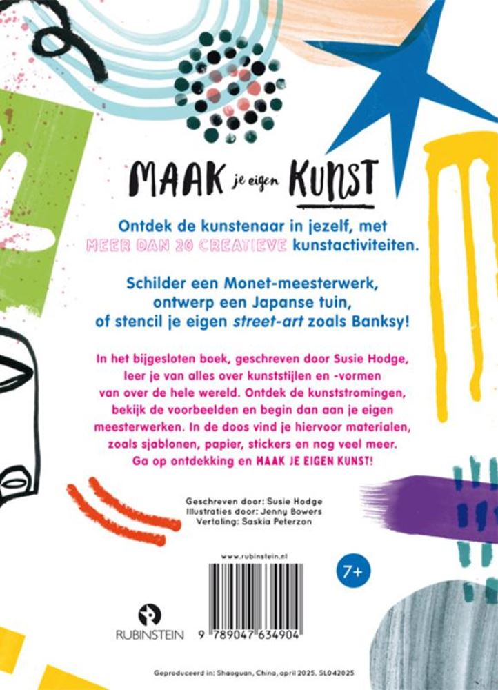 Afbeelding laden in galerijviewer, Maak je eigen kunst 6+
