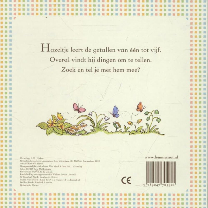 Afbeelding laden in galerijviewer, Raad eens hoeveel ik van je hou: tellen.
