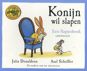 Konijn wil slapen (kartonboek met flapje