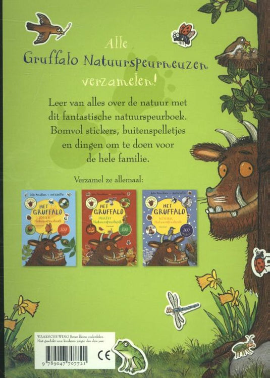 Centraal boekhuis het gruffalo lente natuurspeurboek. 5+
