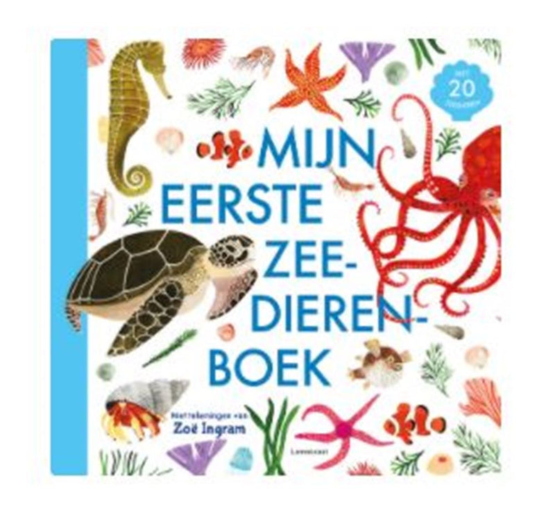 Afbeelding laden in galerijviewer, Mijn eerste zeedierenboek. 4+
