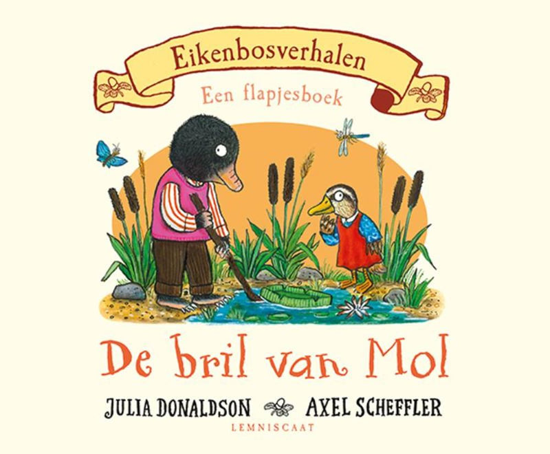 Afbeelding laden in galerijviewer, Flapjesboek: de bril van mol. karton 2+
