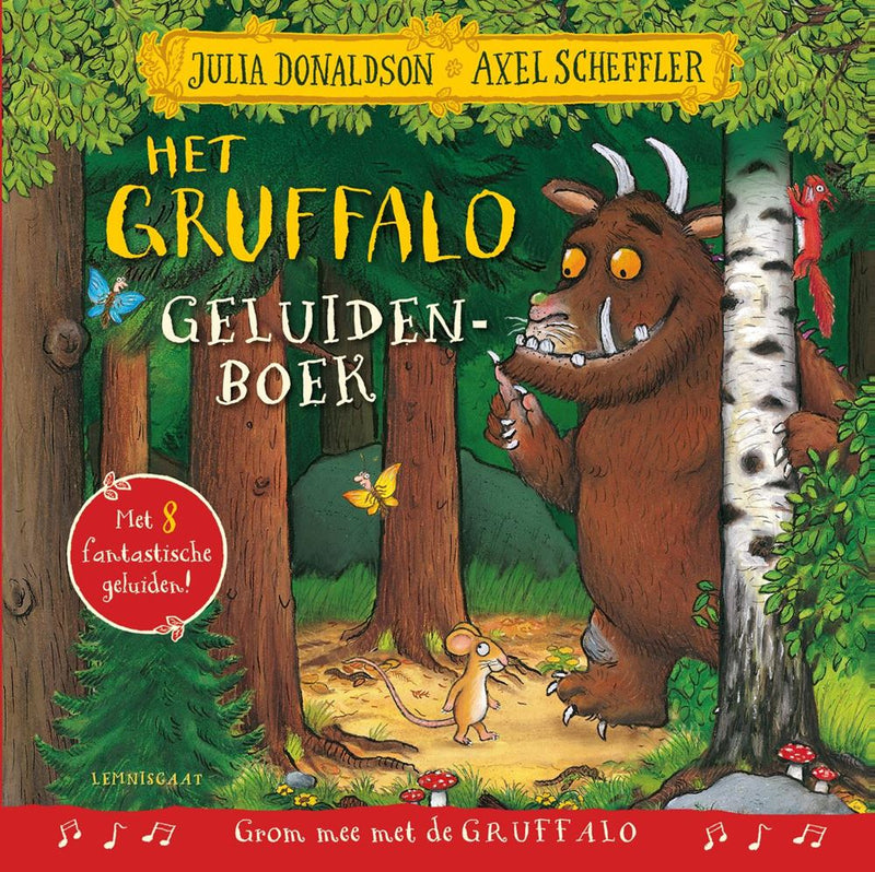 Afbeelding laden in galerijviewer, Gruffalo geluidenboek 3+
