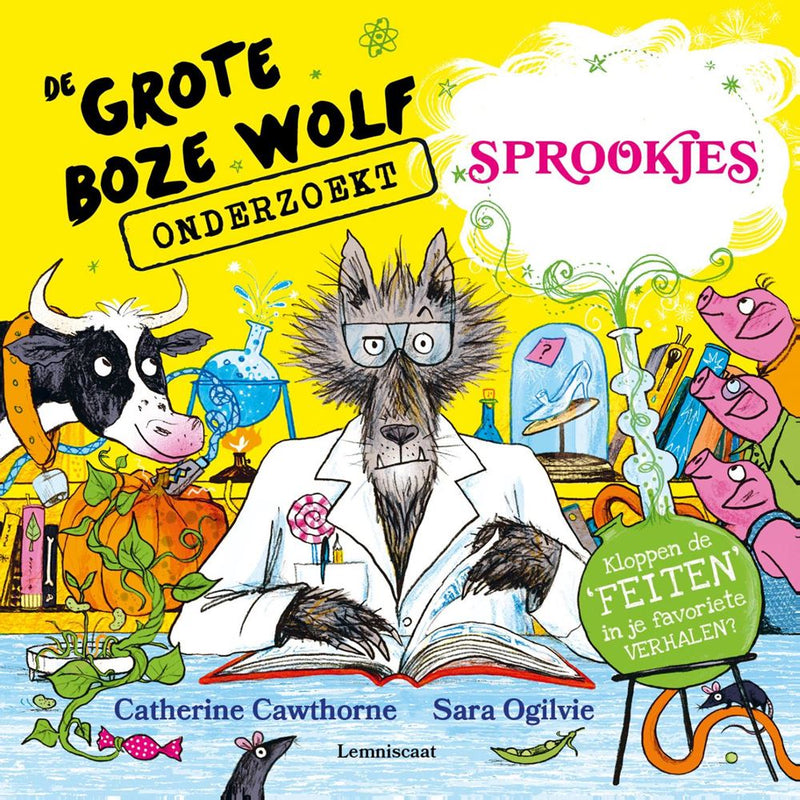 Afbeelding laden in galerijviewer, De grote boze wolf onderzoekt sprookjes
