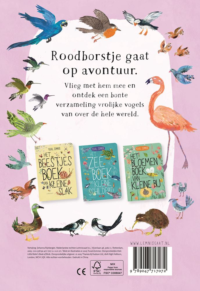 Afbeelding laden in galerijviewer, Kartonboekhet vogelboek van roodborstje. | 2 stuks
