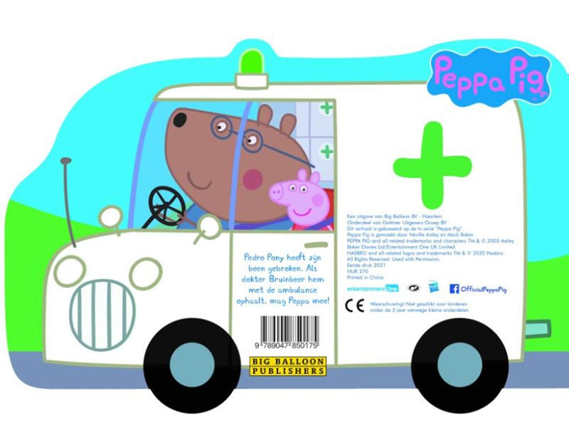 Afbeelding laden in galerijviewer, Peppa pig, de ambulance. 3+
