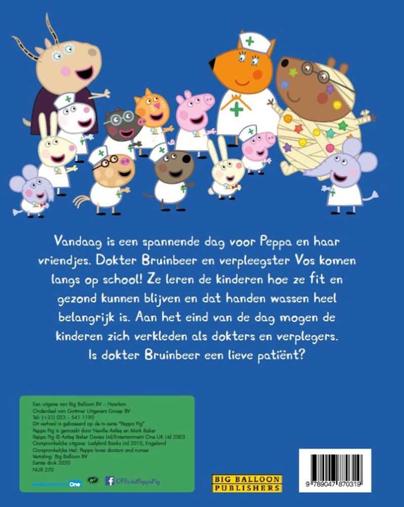 Afbeelding laden in galerijviewer, Peppa pig. dokters en verplegers. 3+
