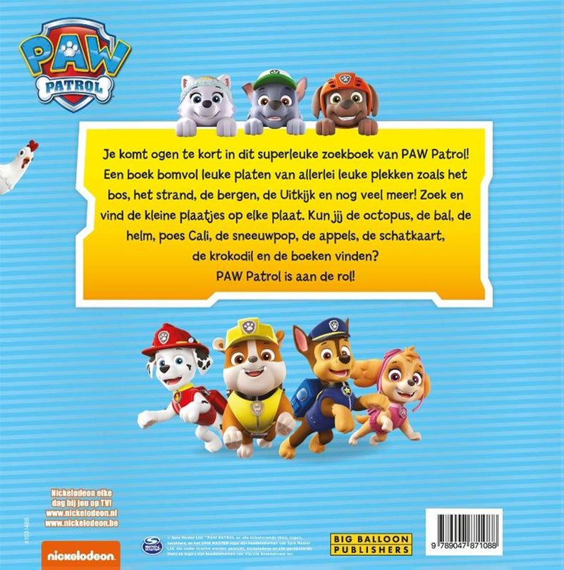 Afbeelding laden in galerijviewer, Paw patrol groot zoekboek 3+
